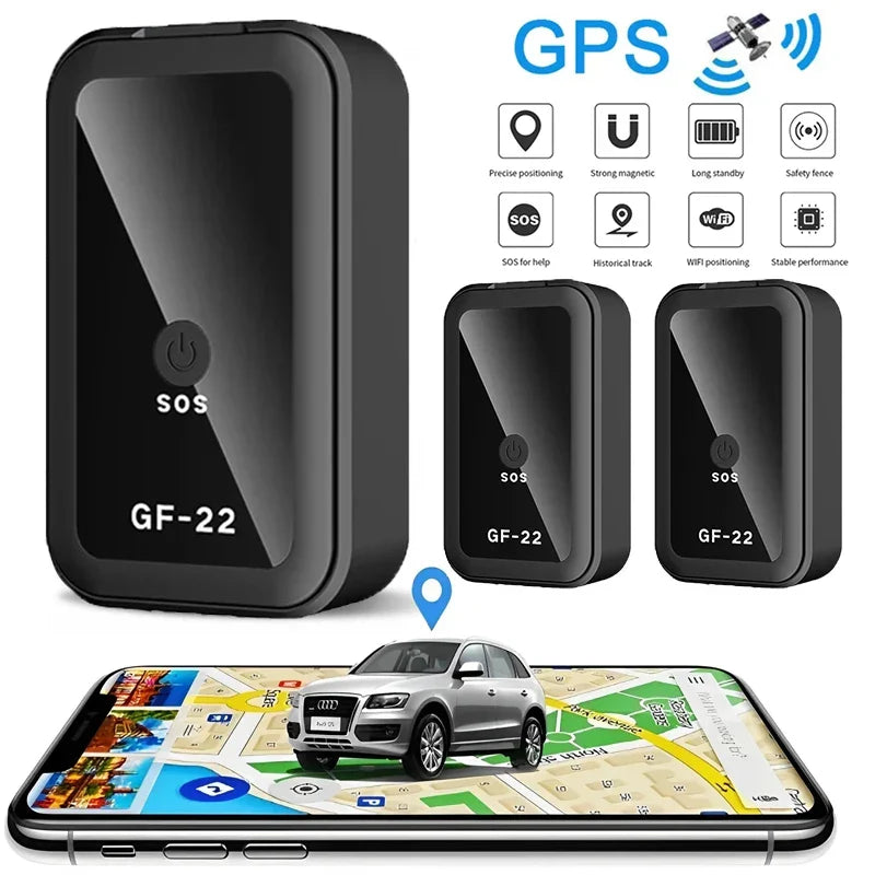 Magnetic spy car tracker