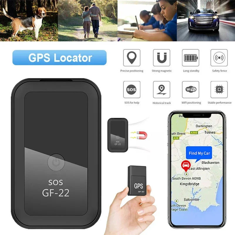 Magnetic spy car tracker