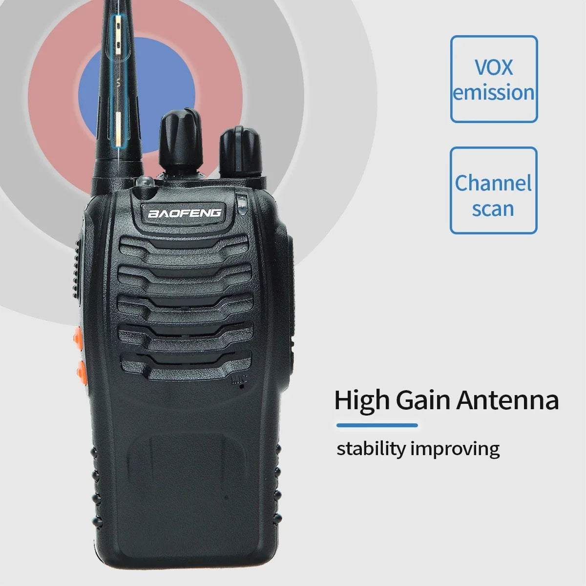 Mini micrófono espía <br> Walkie-talkie