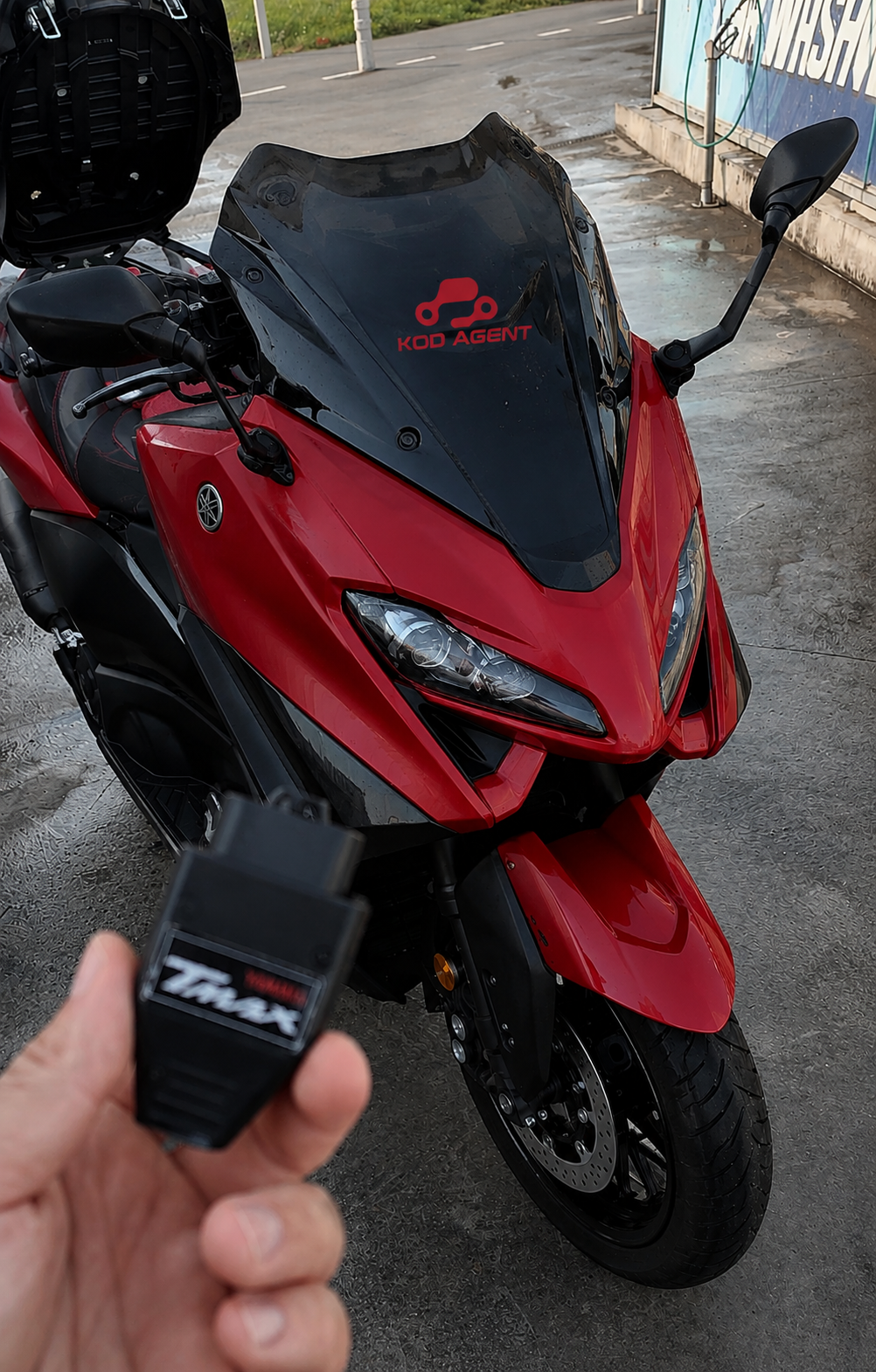 Boitier Tmax (Yamaha)